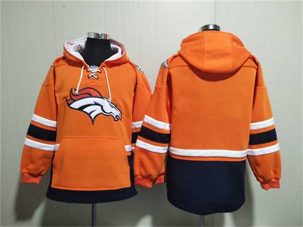 Men's Denver Broncos Blank Orange Ageless Must-Have Lace-Up Pullover Hoodie,We sell and wholesale Men's Denver Broncos Blank Orange Ageless Must-Have Lace-Up Pullover Hoodie on line form chian!